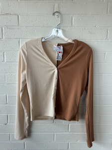 Sadie & Sage Long Sleeve Top Size Medium