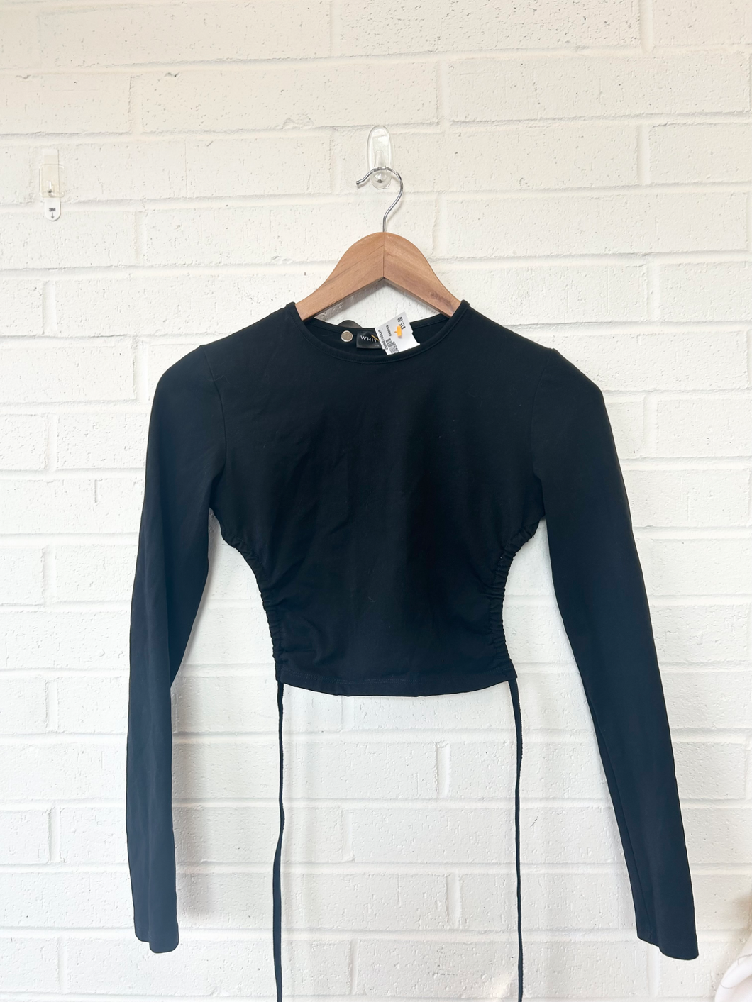 White Fox Long Sleeve Top Size Small