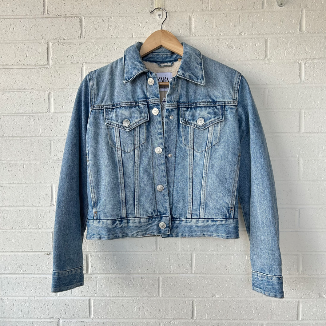 Zara Denim Outerwear Size Extra Small