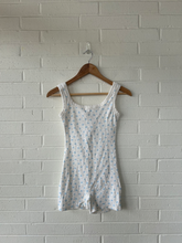 Load image into Gallery viewer, Messy Bun Just Chillin Romper Size Small
