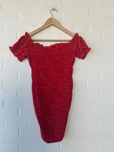 Load image into Gallery viewer, White Fox Dress Size Small
