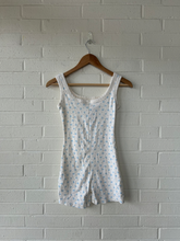 Load image into Gallery viewer, Messy Bun Just Chillin Romper Size Small
