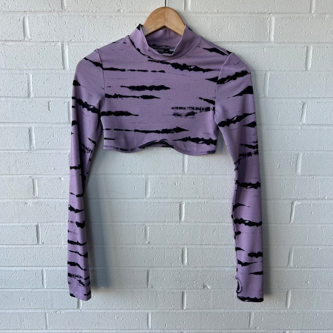 Divided Long Sleeve Top Size Extra Small